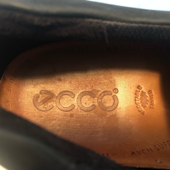 FINAL! MEN’S ECCO BROWN & BLACK GENUINE TRACK FOOTWEAR NEARLY NEW! - Picture 9 of 10